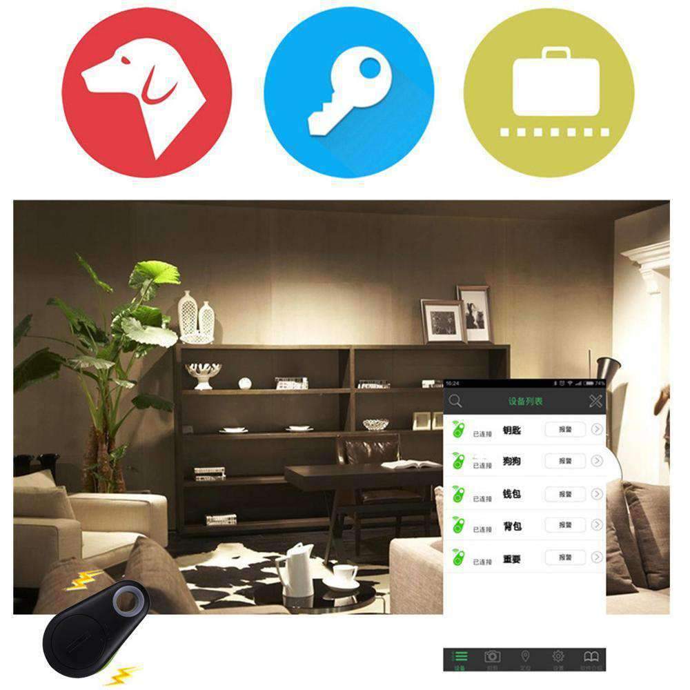Smart Wireless Bluetooth V4.0 Tracker Finder Key Anti- lost Alarm