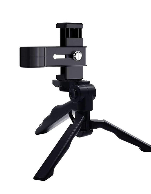 Load image into Gallery viewer, AMZER Foldable Tripod With Smartphone Fixing Clamp 1/4 inch Holder
