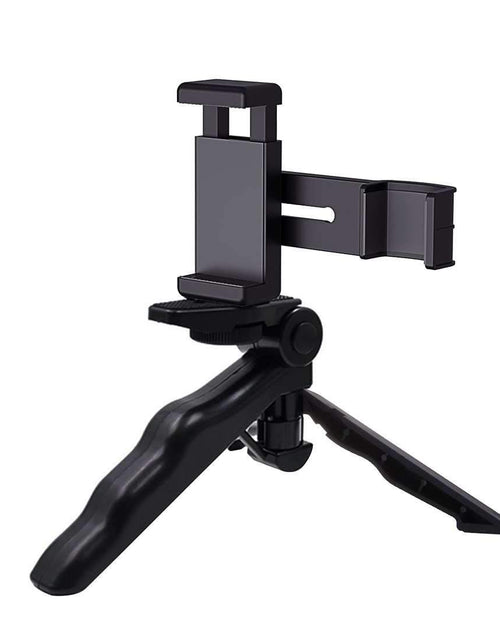 Load image into Gallery viewer, AMZER Foldable Tripod With Smartphone Fixing Clamp 1/4 inch Holder
