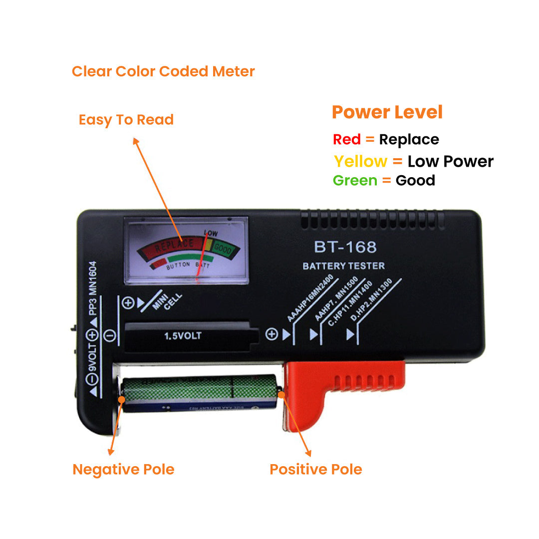 Battery Tester Checker Universal