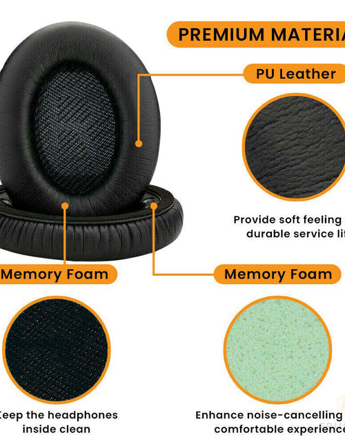 Load image into Gallery viewer, Ear Pad Cushion Replacement For Bose Quiet Comfort QC35 QC35II
