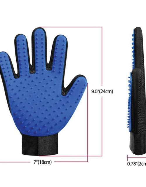 Load image into Gallery viewer, 2in1 Pet Deshedding and Massage Glove - Dog or Cat Hair Grooming Right
