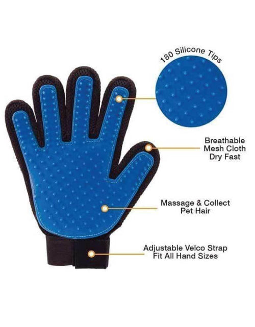 Load image into Gallery viewer, 2in1 Pet Deshedding and Massage Glove - Dog or Cat Hair Grooming Right
