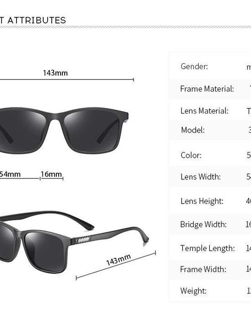 Load image into Gallery viewer, Men&#39;s Polarized Sunglasses
