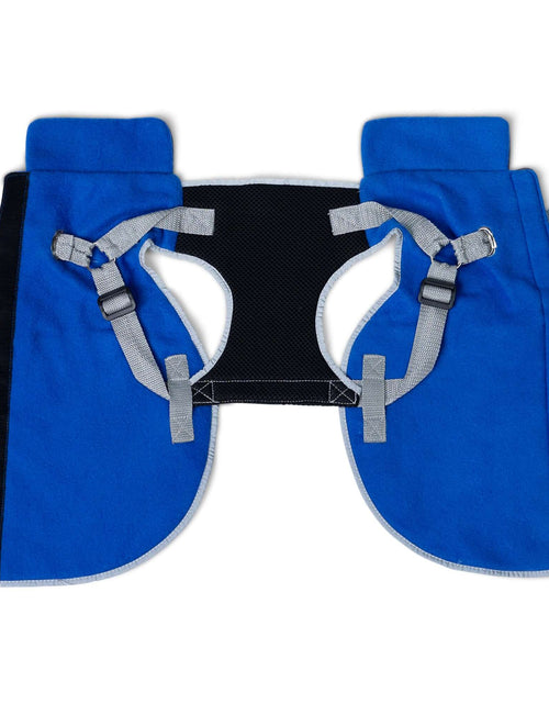 Load image into Gallery viewer, 2-in-1 Travel Dog Vest With Built In Harness - Royal Blue
