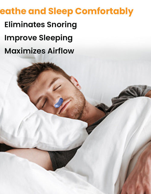 Load image into Gallery viewer, Electric Mini CPAP Noise Anti Snoring Device

