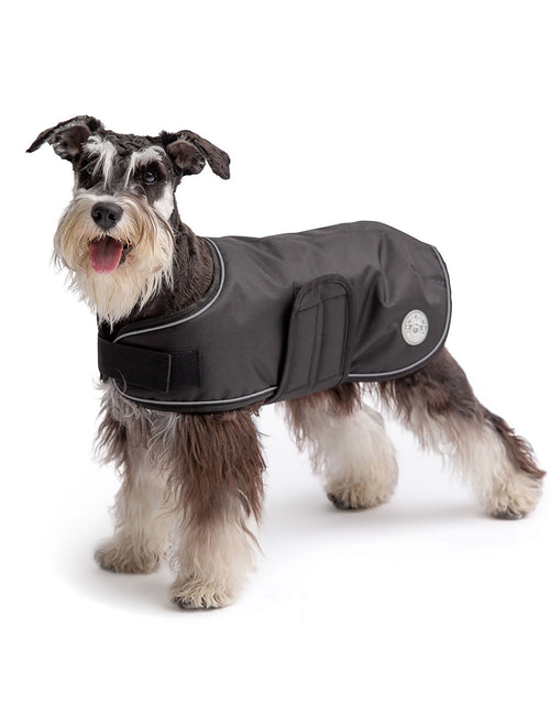 Load image into Gallery viewer, Dog Blanket Jacket - Black
