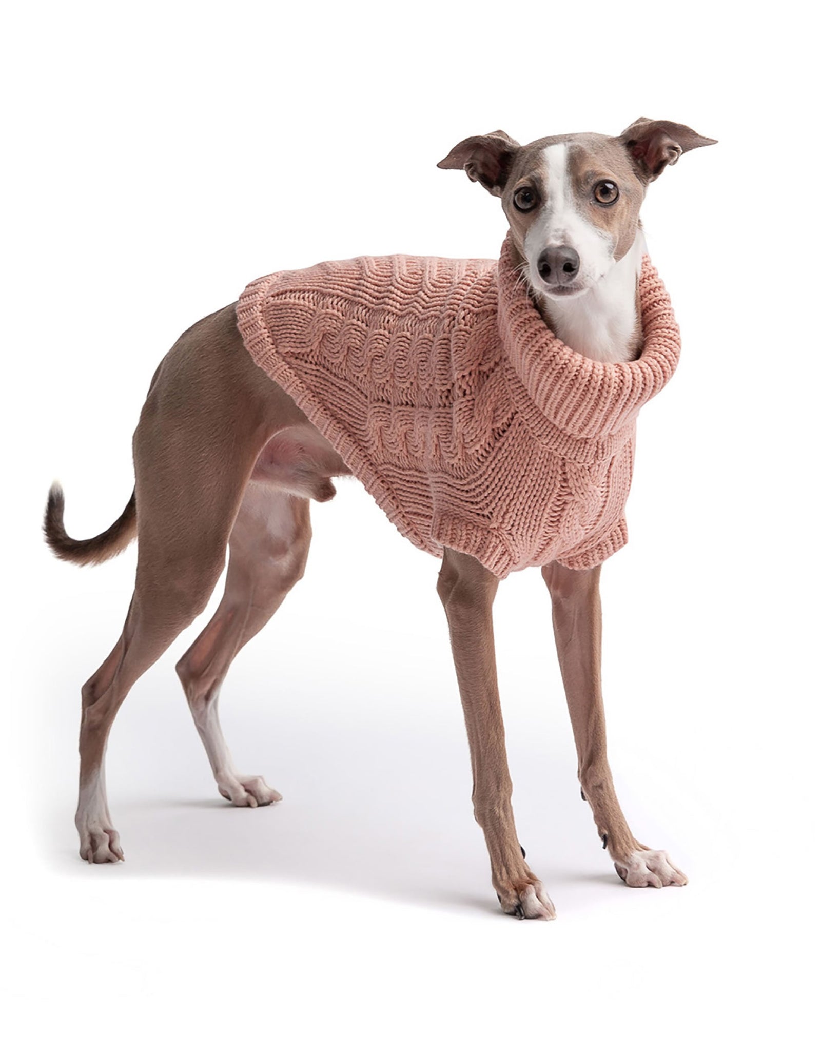Chalet Dog Sweater - Pink