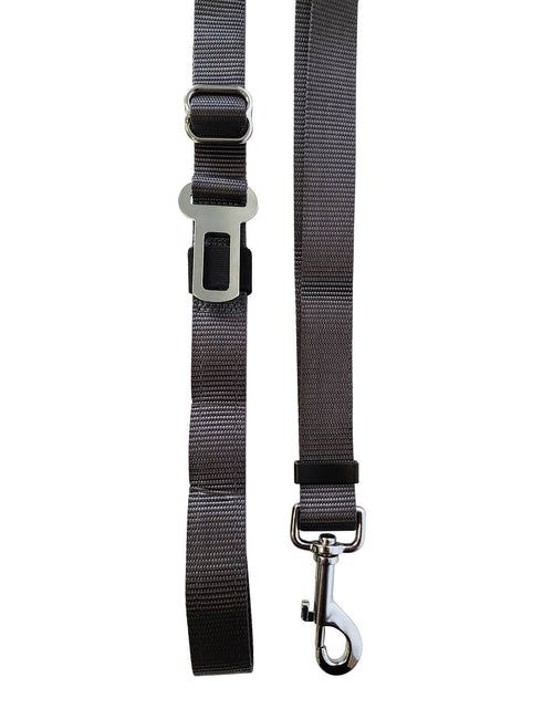 Load image into Gallery viewer, Adjustable Car Seatbelt Leash for Dogs
