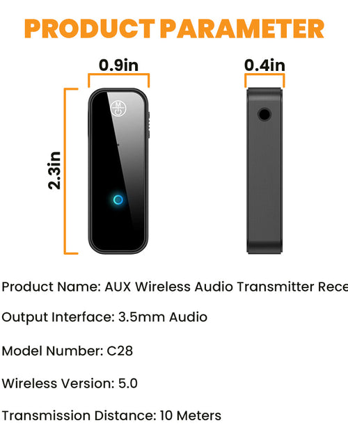 Load image into Gallery viewer, 2 In 1 Bluetooth 5.0 USB Wireless Transmitter

