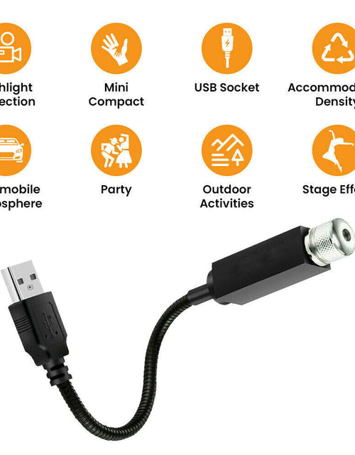 Load image into Gallery viewer, USB Car Interior LED Light

