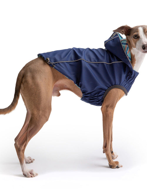 Load image into Gallery viewer, Reversible Elasto-Fit Raincoat - Navy
