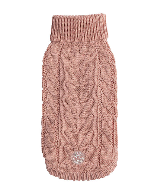 Load image into Gallery viewer, Chalet Dog Sweater - Pink
