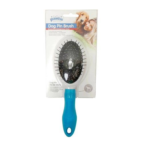 Load image into Gallery viewer, Dog Pin Brush Soft Ball Oval Untangling Anti Slip Handle Pet Cat
