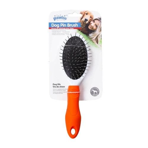 Load image into Gallery viewer, Dog Pin Brush Soft Ball Oval Untangling Anti Slip Handle Pet Cat
