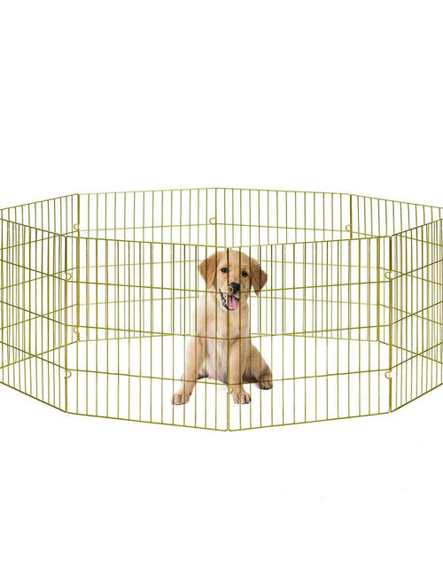 Load image into Gallery viewer, Pet Playpen - Dog Cat Foldable Metal Indoor Outdoor Fence - Puppy
