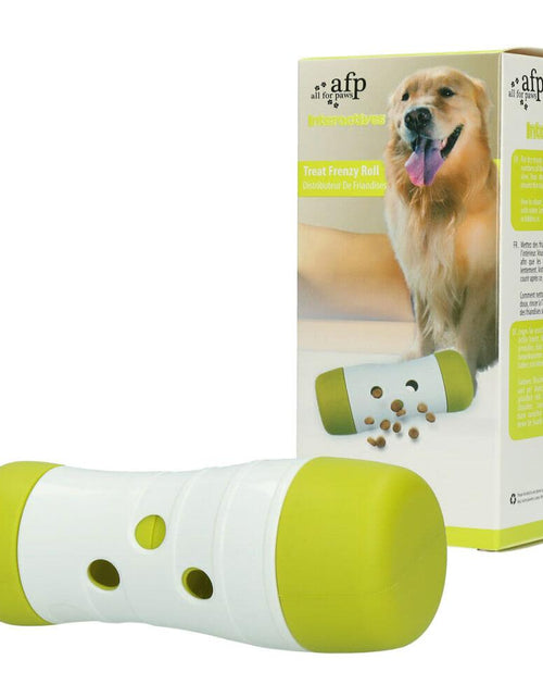 Load image into Gallery viewer, Dog Treat Frenzy Roll - Interactive Dispenser Feeder Toy All For Paws
