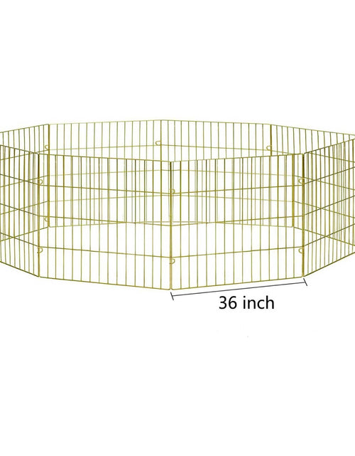 Load image into Gallery viewer, Pet Playpen - Dog Cat Foldable Metal Indoor Outdoor Fence - Puppy
