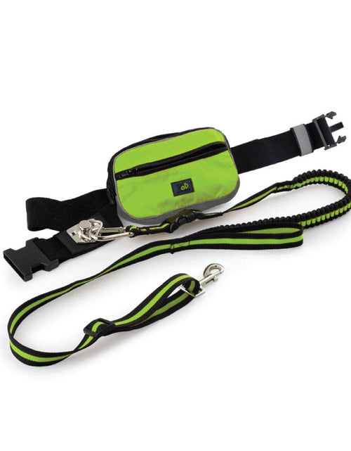 Load image into Gallery viewer, Jogging Dog Bungee Leash - Adjustable Waist Belt Bag + Hands Free
