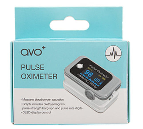 Load image into Gallery viewer, avo+ Fingertip Pulse Oximeter - Digital LED Reliable Reading
