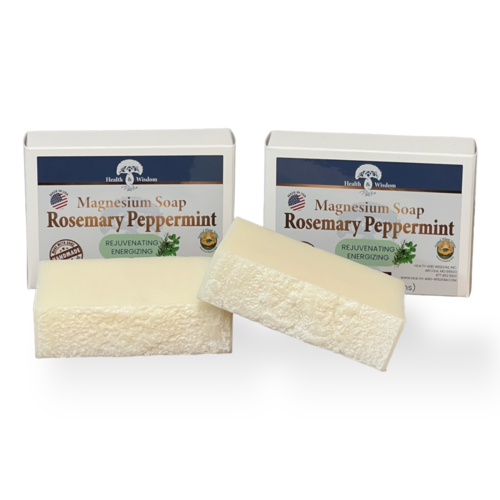 Health and Wisdom Magnesium Bar Soap - 2 pack