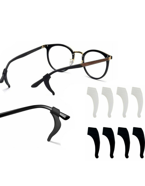 Load image into Gallery viewer, 4 Pair Anti Slip Glasses Ear Hooks Tip
