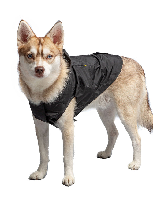 Load image into Gallery viewer, US Army Packable Dog Raincoat - Black
