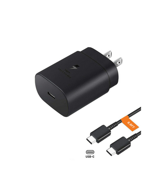 Load image into Gallery viewer, 25w Type USB-C Wall Charger For Samsung
