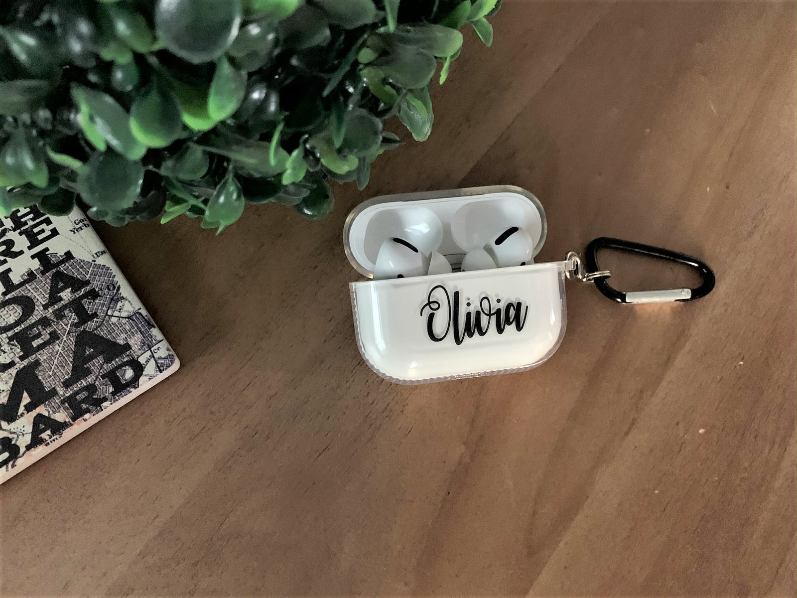 Personalized Transparent Airpods Pro Case