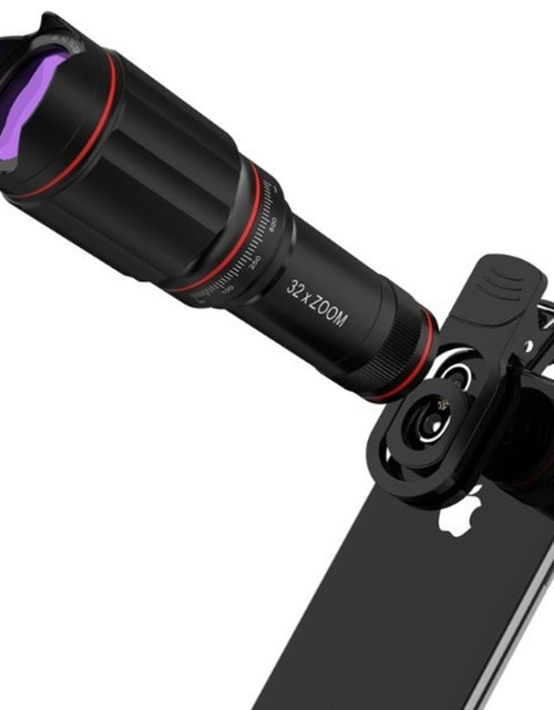 Load image into Gallery viewer, Ultra Crystal HD 32x Zoom Telescope Mobile Phone Camera Lens Set
