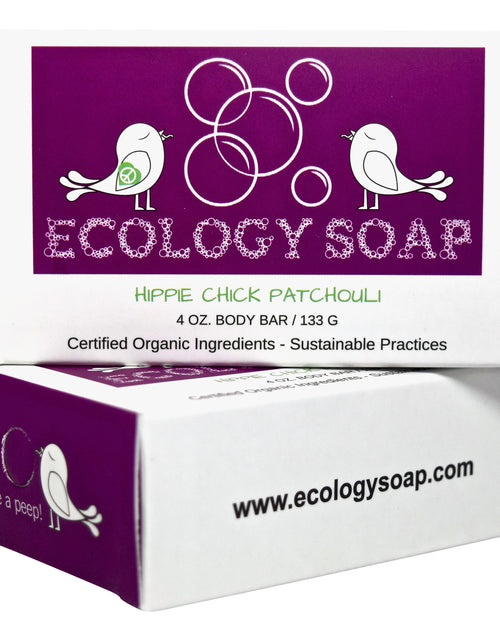 Load image into Gallery viewer, Ecology Soap Hippie Chick Patchouli Body Bar
