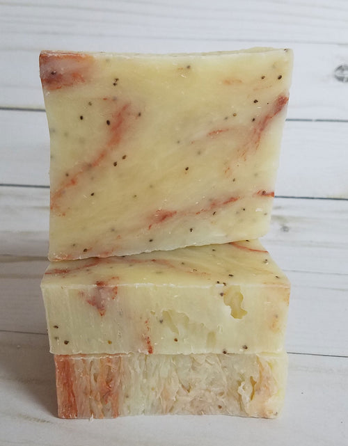 Load image into Gallery viewer, Strawberries and Cream Handmade Soap
