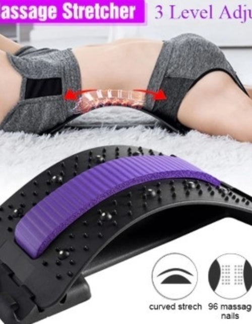 Load image into Gallery viewer, Multiple Level Lumbar Support Massage Stretcher
