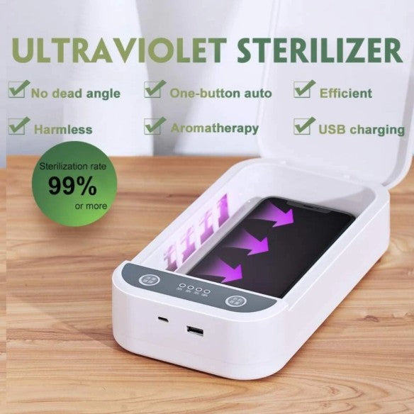 Portable UV Mobile Phone Sanitizer Box