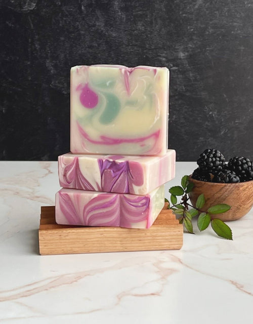 Load image into Gallery viewer, Blackberry Sage Artisan Soap
