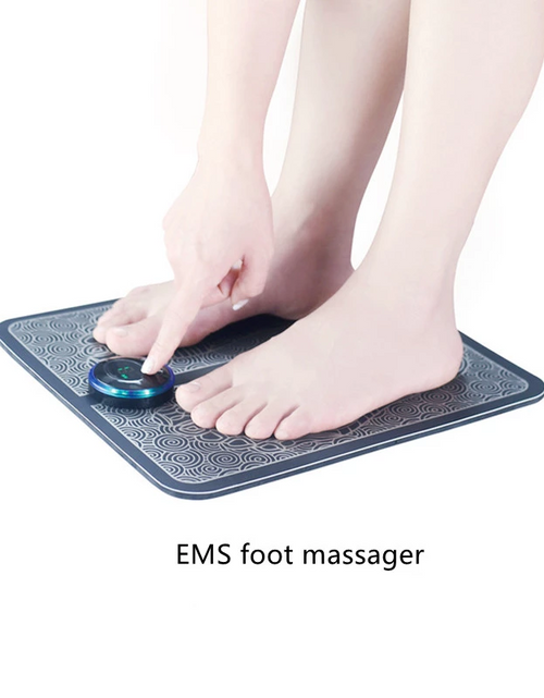 Load image into Gallery viewer, Electric EMS Foot Massager Pad Foot Muscle Stimulator Leg Massage
