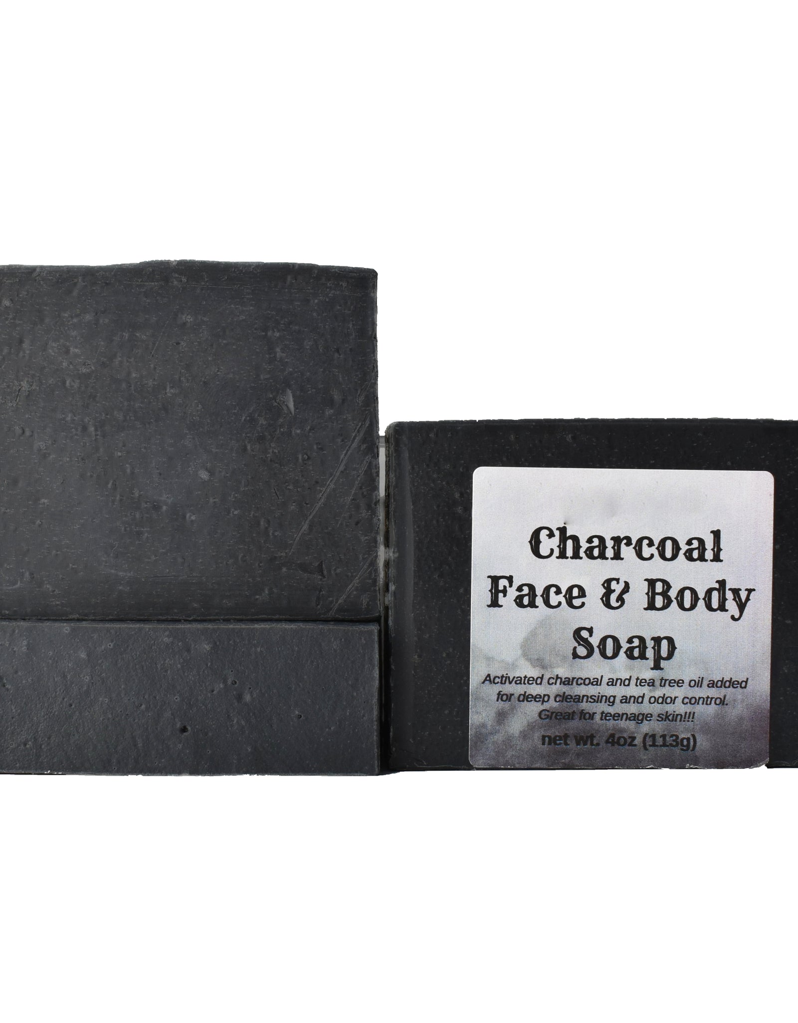 Charcoal Face & Body Bar