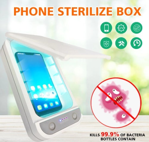 Load image into Gallery viewer, Portable UV Mobile Phone Sanitizer Box
