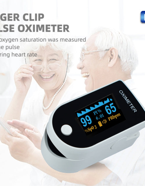 Load image into Gallery viewer, Pulse Fingertip Oximeter Blood Oxygen SpO2 Monitor
