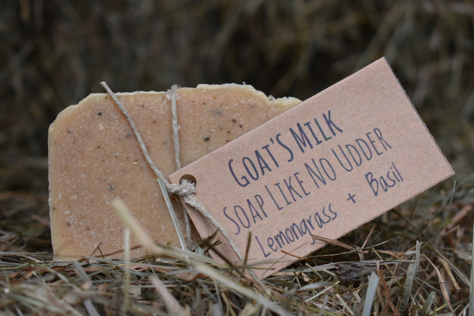 Lemongrass + Basil Goat's Milk Soap Like No Udder