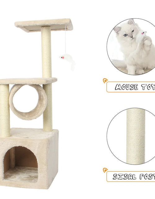 Load image into Gallery viewer, Cat Tree House Tower
