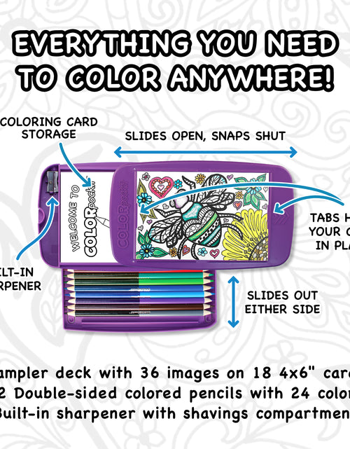 Load image into Gallery viewer, COLORpockit Complete Portable Coloring Kit
