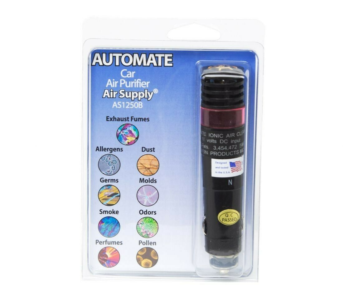 Automate™ AS1250B Vehicle Ionic Air Purifier