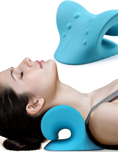 Load image into Gallery viewer, Neck Cloud - Cervical Traction Device, Neck Stretcher
