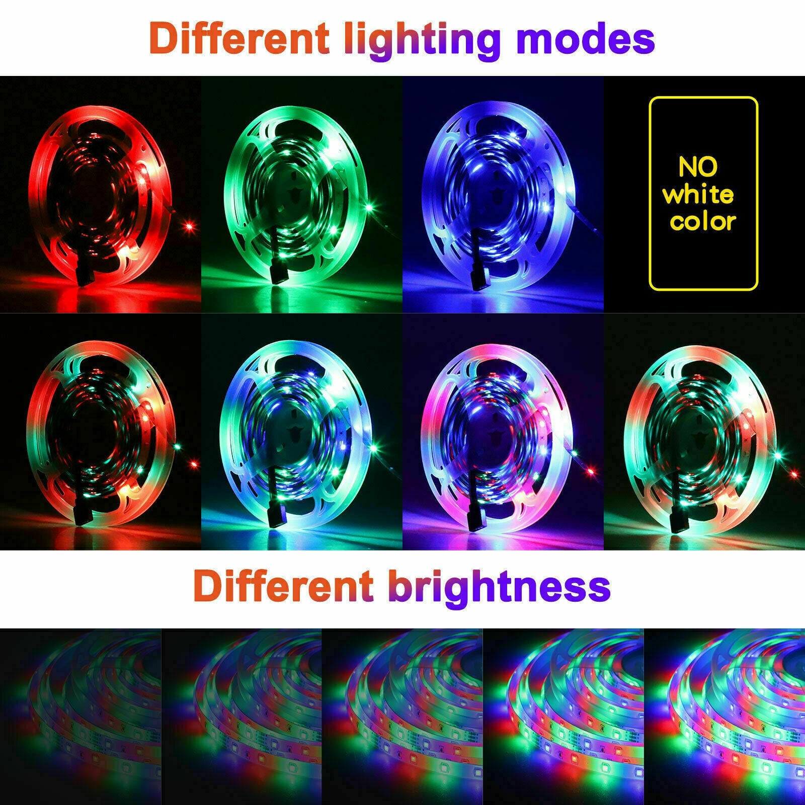 RGB Flexible Led Strip Lights (Waterproof)