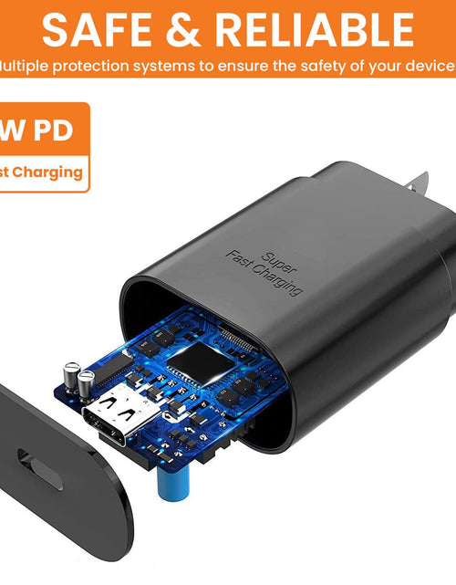 Load image into Gallery viewer, 25w Type USB-C Wall Charger For Samsung
