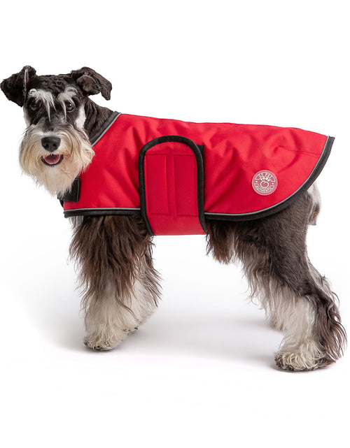 Load image into Gallery viewer, Dog Blanket Jacket - Red
