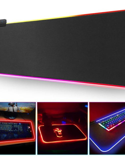 Load image into Gallery viewer, Ninja Dragons RGB Gaming 1 Touch Light Up Mouse Pad - Large Size
