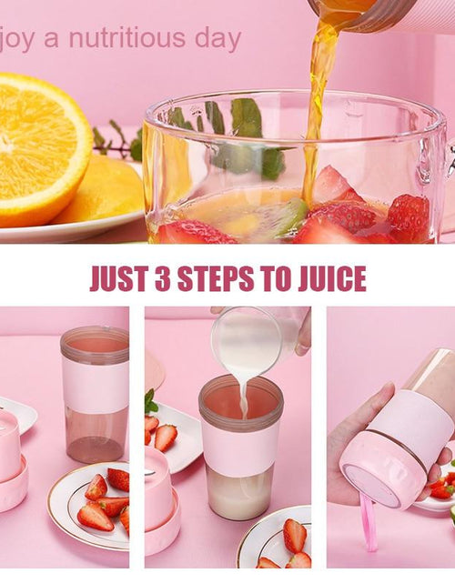 Load image into Gallery viewer, Portable Personal Juice Blender and Smoothie Maker
