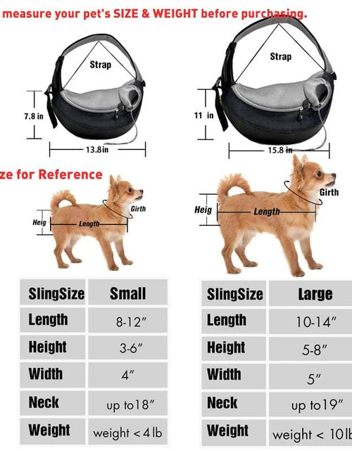 Load image into Gallery viewer, Puppy or kitten Travel Shoulder Bag
